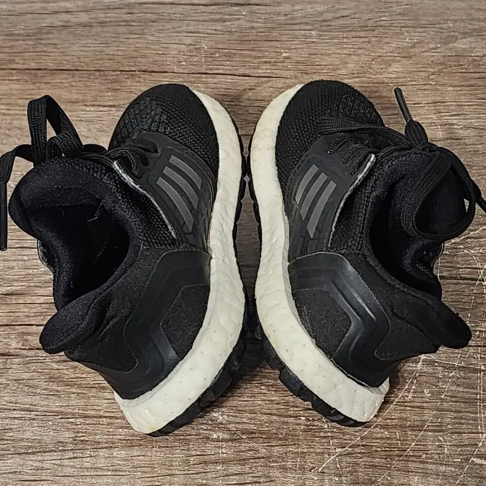 Adidas Ultraboost 20 Youth Shoes Sneakers Size 6.5K Black